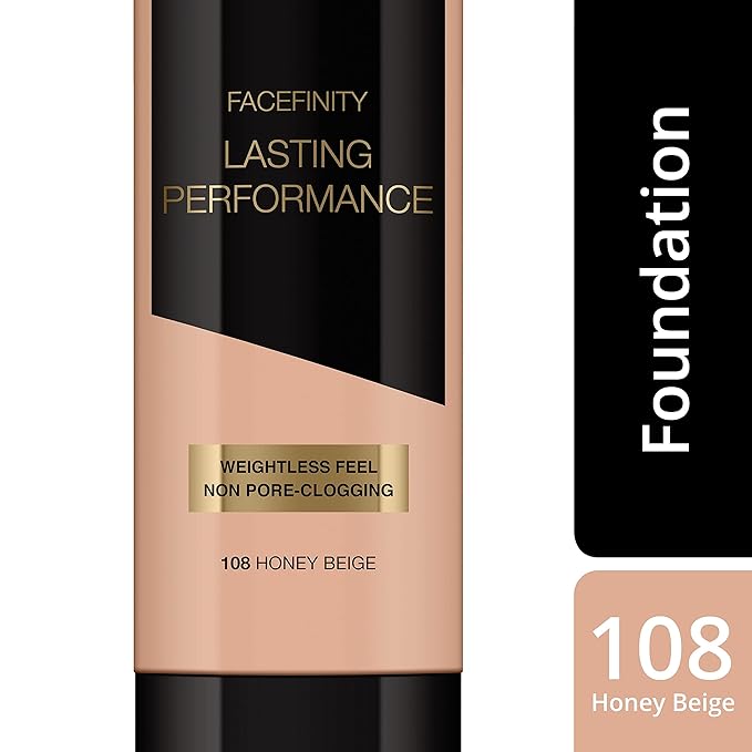 Lasting Performance Make Up by Max Factor Honey Beige 108 35ml