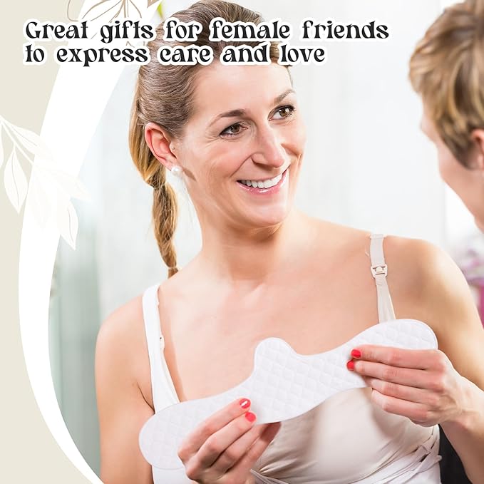 Boyiee 16 Pcs Cotton Bra Liners 3 Layer Reusable Boob Towel Under Breast Sweat Absorber Pads for Woman