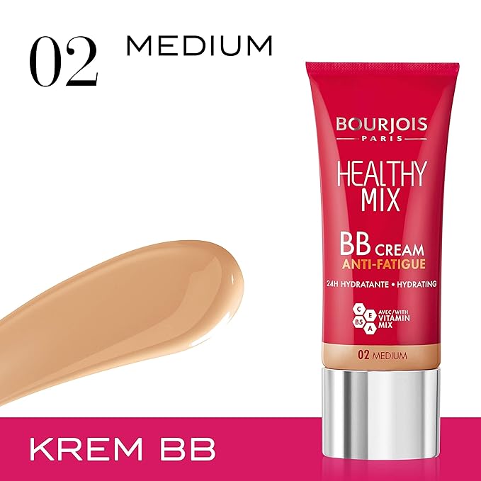 Bourjois Healthy Mix Bb Cream 02 Medium 30Ml