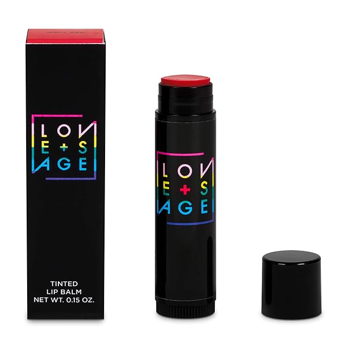 Love + Sage Well Red Lip Balm (red tint)