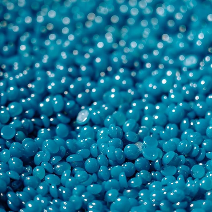 KoluaWax Hard Wax Beads for Hair Removal – Coarse Hair Formula – Face, Brazilian, Underarms, Back Chest, Bikini Waxing – Sea Salt & Surf, 1lb Refill for Wax Warmers & 10 Large Applicator Sticks