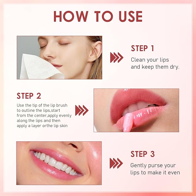 Lips Staining Lip Oil, Lips Staining Long-Lasting Moisturizing Lip Oil,Glossy Lip Stain (LUCKY LOTUS)
