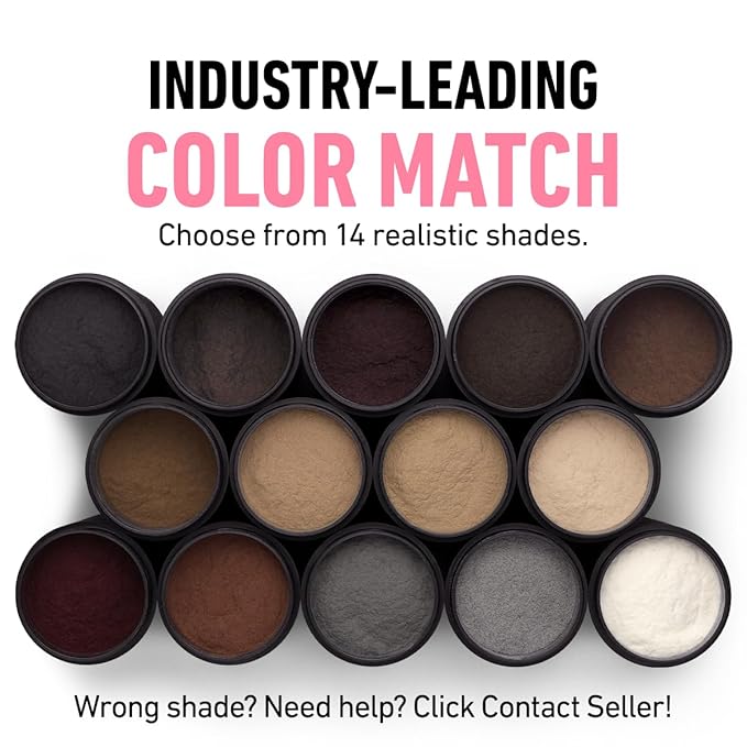 BOLDIFY Hair Fibers (56.5g) - Fill In Thinning and Fine Hair for an Instantly Fuller, Thicker Look - 14 Shades for Women & Men - Light Blonde