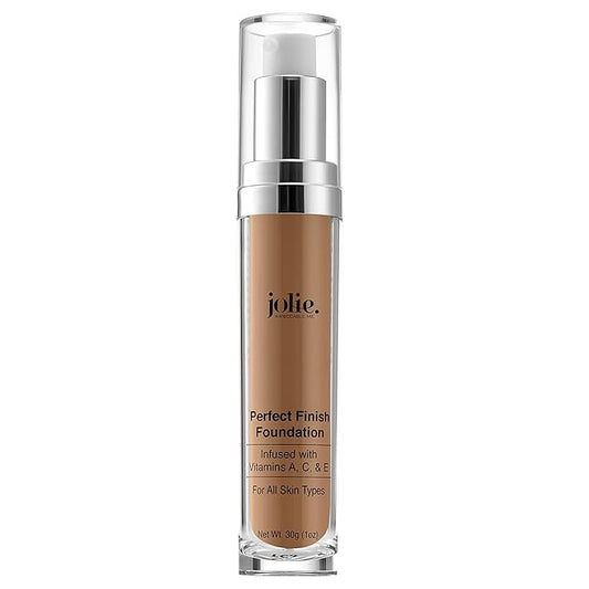Jolie Perfect Finish Liquid Foundation Makeup SPF 15 Oil Free (DW1)