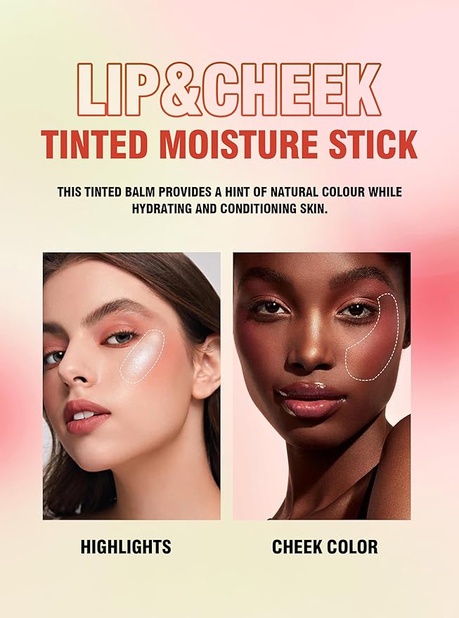 Beauty Balm Serum Boosted Skin Tint – Hydrating Tinted Moisturizer, Lightweight Solid Tinted Foundation Blush Stick for Flawless, Sheer to Medium Coverage, Radiant & Dewy Finish