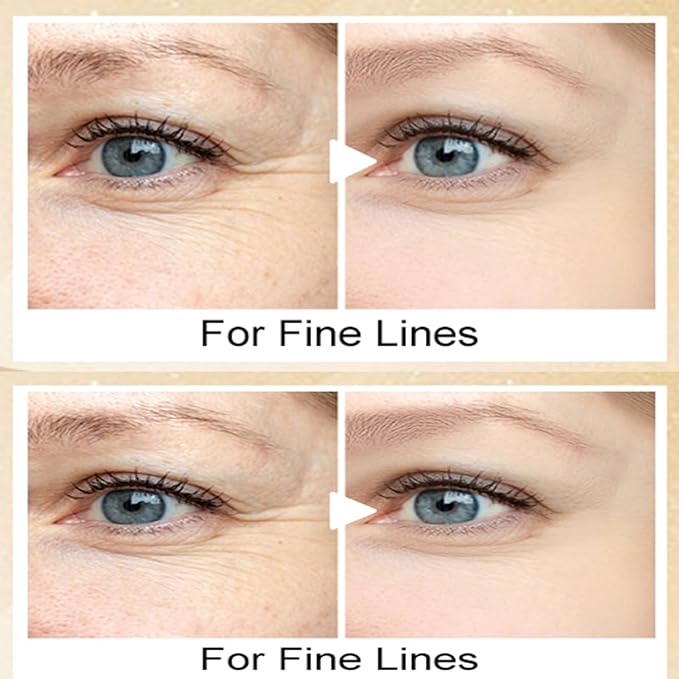 20g Eye Cream with Electric Massage, Moisturizing Anti-Wrinkles Eye Cream, Anti Aging Eye Cream for Dark Circles and Puffiness, Results in 3-4 Weeks to Reduce Fine Lines