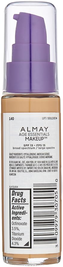 Almay Age Essentials Makeup, Light/Medium Warm