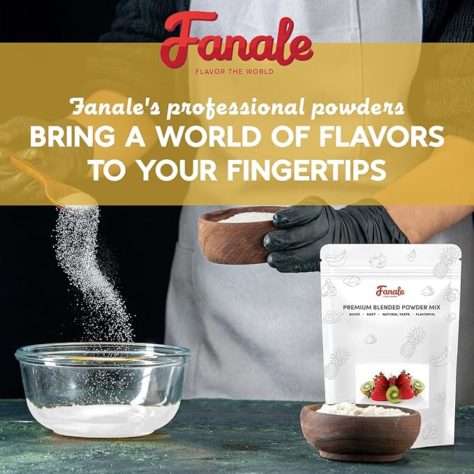 Fanale Premium Horchata Bubble Tea Flavoring Powder | Perfect for Baking, Smoothies, Desserts and Drinks | Instant Flavoring Powder for Boba Milk Tea - 2.2 Pounds (Pack of 10).