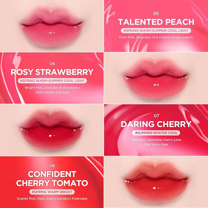 lilybyred Bloody Liar Coating Tint | Korean Glossy Lip Stain, Vivid & Juicy Color, Syrupy Shine, Moisturizing, Long-Lasting & Smudge-Proof, Non-Sticky, Lightweight, 0.14 oz. (14 Bitter Podo)