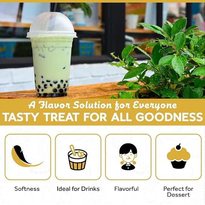 Fanale Premium Honeydew Bubble Tea Flavoring Powder | Perfect for Baking, Smoothies, Desserts and Drinks | Instant Flavoring Powder for Boba Milk Tea - 2.2 Pounds (Pack of 1)