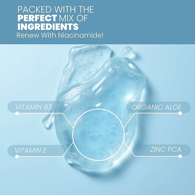 Eva Naturals Niacinamide 12% + Zinc Serum for Face – Dark Spot Remover, Pore Minimizer, Redness Relief, Hydrating Vitamin B3 with Botanical Hyaluronic Acid, Anti-Aging Serum for Clear Skin (2 Pack)