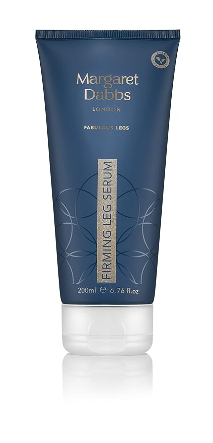 Margaret Dabbs London Firming Leg Serum - Cellulite Cream - Tightens Puffy Legs - Toning and Firming with Support Stocking Effect - 6.76 oz