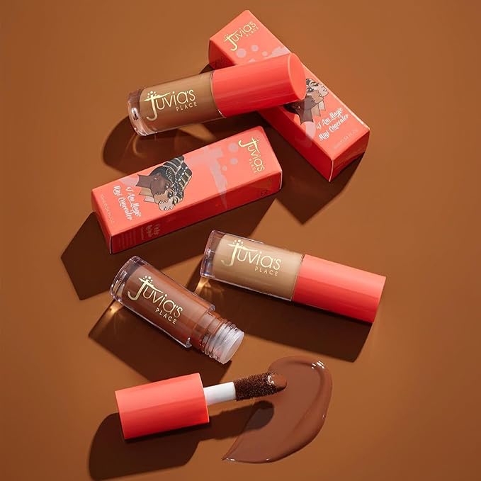 Juvia's Place I Am Magic Liquid Concealer - J17 Medium-tan w/Warm Undertone/0.34 fl oz, Full Coverage Concealer, Makeup Concealer, Hydrating Concealer, Waterproof Concealer, Long Wear Concealer