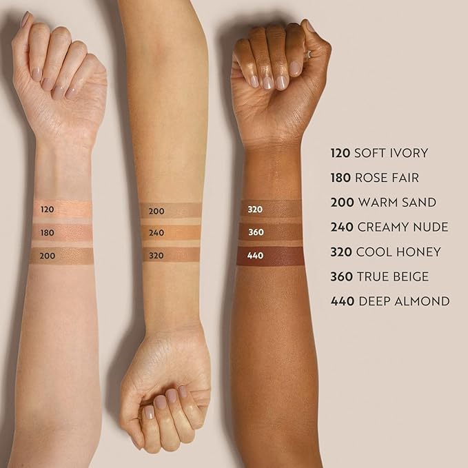 M. Asam MAGIC FINISH Supercharge Serum Foundation Warm Sand (1.01 Fl Oz) - Moisturizing Make Up & Firming Face Serum In One, Anti-aging CC Cream With Optimal Coverage & Hyaluronic Acid