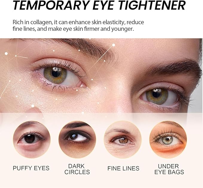 Eye Cream,Eye Tightener Cream, Eye Firming Cream,Under Eye Firming,Temporary Eye Tightener (2 PCS)