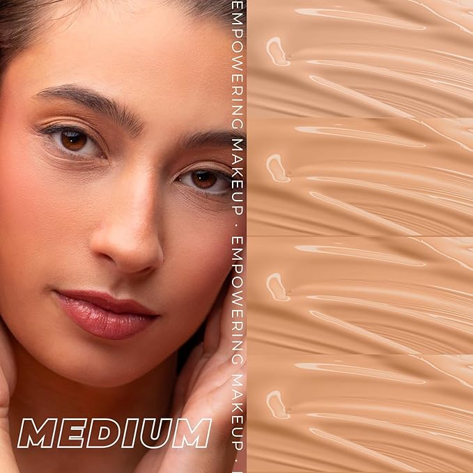 Lamel- Oh my Clear Face Foundation- SPF15-408 Golden | Contains tea tree extract and salicylic acid |Controls sebum production |Anti-blemish formula |SPF 15 |Oil free foundation | 40ml