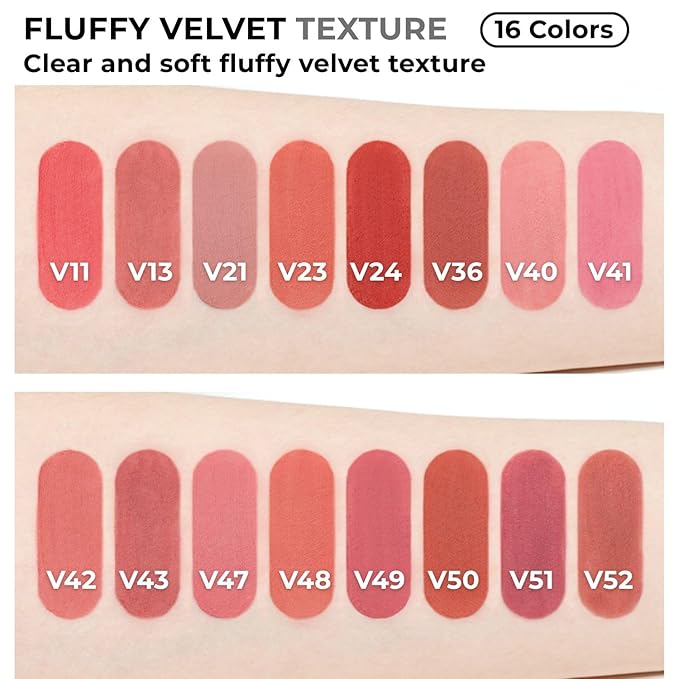 BBIA Last Velvet Tint NEW - Soft Creamy Matte Finish Lip Stain, Blur Effect & Velvety Texture, Long-Lasting, High Pigment, Non-Drying, Vegan, Korean Lip Makeup (V21 REAL NOTE, Pack of 1)