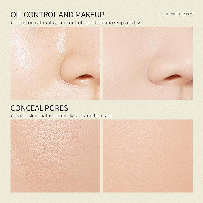 Erinde Pink Translucent Matte Setting Powder with Puff, Face Loose powder Makeup, Oil Control Finishing Powder, Lightweight Blurring Powder, Waterproof, 24H Long-Lasting, Creates Soft Focus Effect