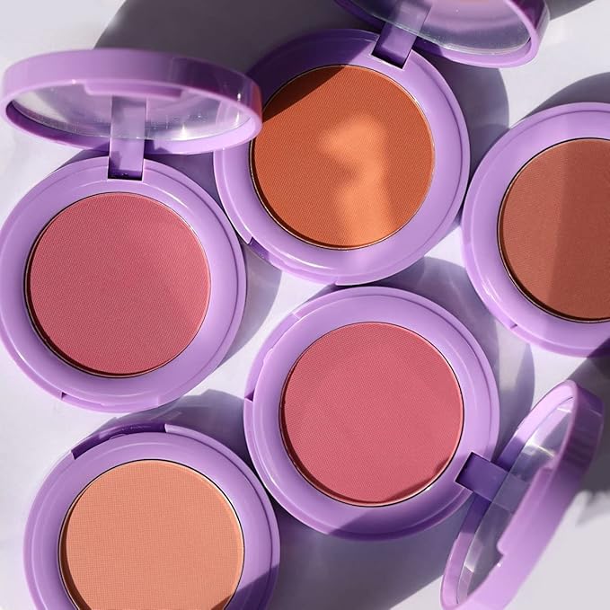 Half Caked In Bloom Powder Blush | vegan & cruelty-free, fragrance-free, highly pigmented, primer-infused | 3.8g (Bunny)