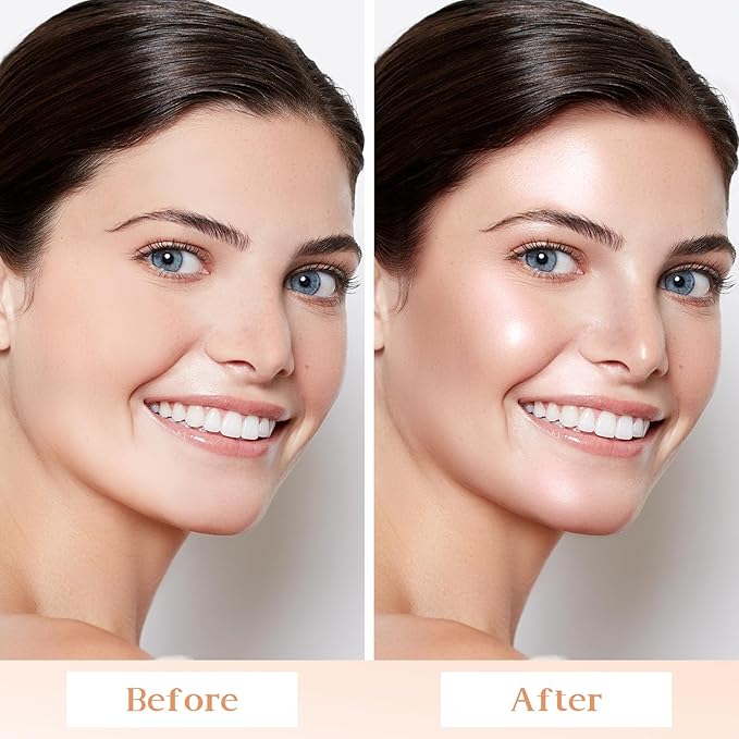 Boobeen 2 in 1 Contour Makeup Palette Highlighter Face Bronzer and Shimmer Contour Palette Makeup Kit, Sculpting Contouring Powder Palette Blendable