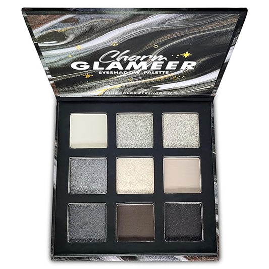 Eyeshadow, 9 Colors Eyeshadow Palette, Matte&Glitter&Shimmer Eyeshadow,for Eye Makeup Long Lasting Waterproof Eye Makeup Palette, Glitter Shimmer Professional Bright-Colored Eye Shadow(G005-3)