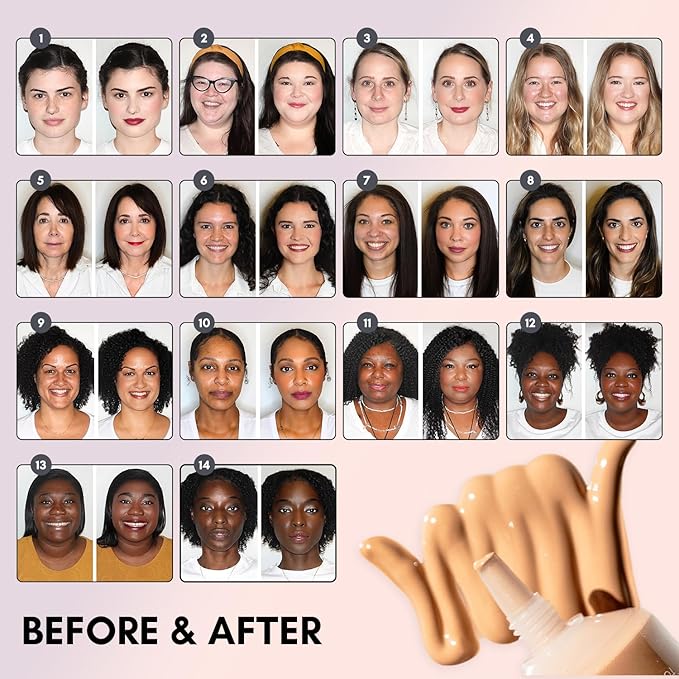 Clover Skin Is In Serum Foundation | Hydrating Face Serum, Lightweight Foundation, Cruelty-Free & Vegan | With Squalane And Sunflower Seed Wax | 30 ml - Shade 03 (Fair)