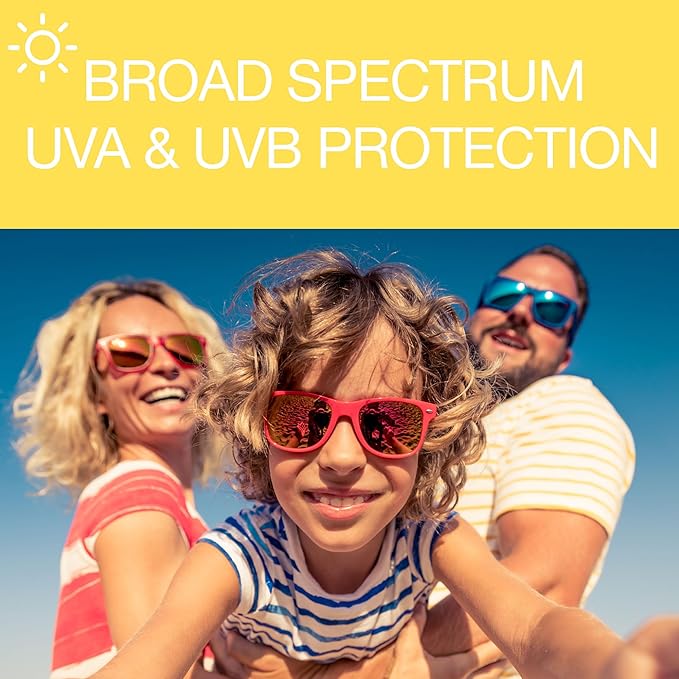 4-Pack Watermelon SPF 15 Lip Balm - Organic Ingredients, Broad Spectrum UVA/UVB Protection - Hydrating & Moisturizing, USA Made