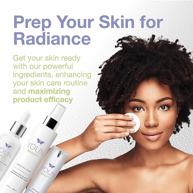 YOUN Beauty Green Tea Toner Face Mist Spray, 180 ML – Alcohol-Free, pH-Balancing & Hydrating Toner with Green Tea and Chamomile Extracts by Dr. Anthony Youn