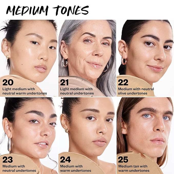 Kosas BB Burst Tinted Face Gel Cream - Supports Healthy Collagen, Smoothes Skin, Hydrates & Moisturizes - Lightweight Buildable Coverage - Medium Neutral 23, (1 Oz/30 ML)