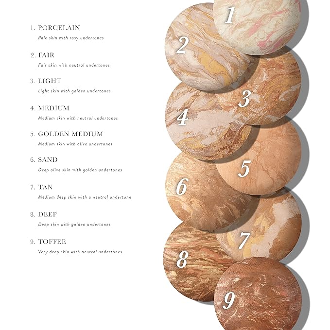 LAURA GELLER NEW YORK Baked Balance-n-Brighten Foundation with Kabuki Brush Makeup Set, Porcelain