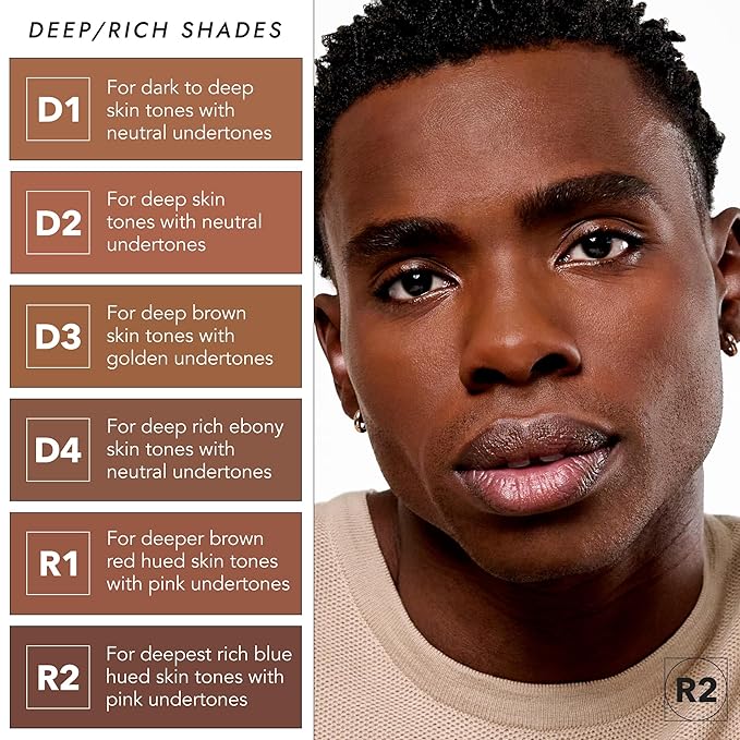 COVER FX Pressed Mineral Foundation - Shade R2 - Weightless Powder Foundation - Buildable Light to Full Coverage - Matte Finish - All Skin Types