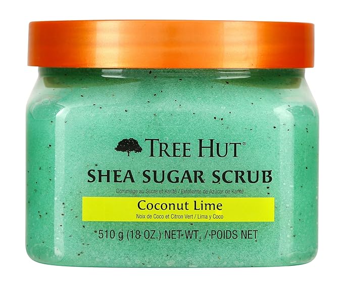 Tree Hut Shea Sugar Body Scrub Coconut Lime 18 oz