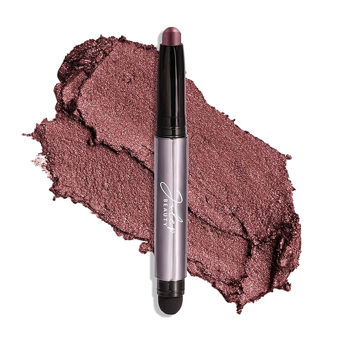 Julep Eyeshadow 101 Cream-to-Powder Waterproof Shadow Stick – Orchid Shimmer – Long-Lasting, Crease-Proof, Soft Purple Shimmer Cream Eyeshadow with Built-in Smudger