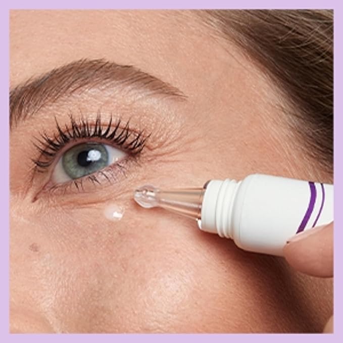 COVERGIRL Simply Ageless Skin Eye Lift Serum, Reduces Wrinkles, 1 Pack, 0.92 Oz ,Serum, Face Serum, Skin Tightening Serum, Anti-Wrinkle Serum, Tighter Skin, Instantly Youthful, Works Well With Makeup