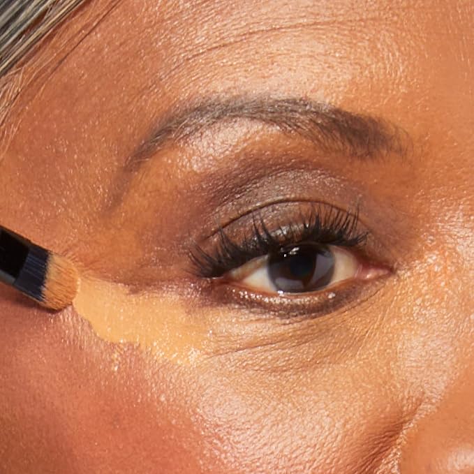 LAURA GELLER NEW YORK The Ideal Fix Concealer - Tan - Buildable Medium to Full Coverage Liquid Concealer - Covers Under Eye Dark Circles & Blemishes - Long-Lasting