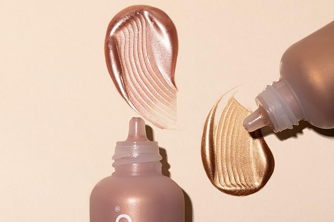 Live Tinted Hueglow Liquid Highlighter Drops - Lightweight Serum-Infused Highlighter, Non-Greasy Formula for Natural Radiance and Advanced Hydration, Dawn, 1.7fl oz / 50mL