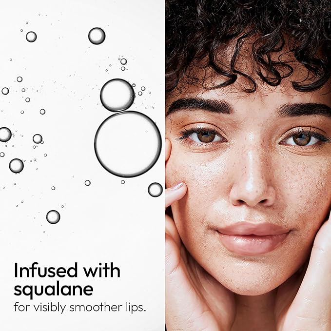 Lip Oil | 100% Plant-Derived & Vegan | Hydrating & Nourishing Lip Care with Squalane | 4-Ingredient Lip Oil Formula for Dry Lips | Lip Moisturizer Rich in Antioxidants and Vitamins | 0.33 oz