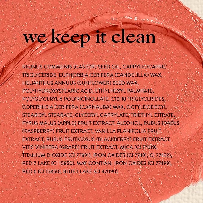 Honest Beauty 2-in-1 Creme Cheek Blush + Lip Color | EWG Verified, Vegan + Cruelty Free | Peony Pink, .1 oz