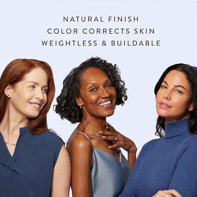 LAURA GELLER NEW YORK Baked Balance-N-Brighten Color Correcting Foundation, Sand + Kabuki Brush