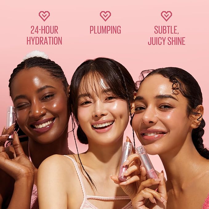 Kaja Juicy Glass Lip Balm | Plumping, Hydrating, Korean Lip Balm, Moisturizing Lip Care, 24hrs Long-lasting Hydration, Nourishing Lip Care | Watermelon Cooler, 0.15 oz.