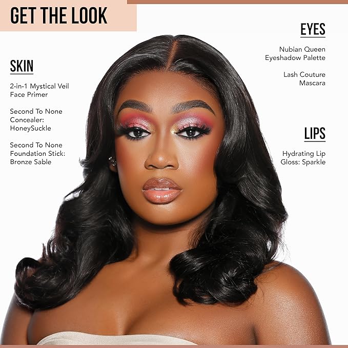 Glamazon Second to None Foundation Stick, Bronze Sable, Light-to-Full Coverage, Weightless Makeup With a Glowy Natural Finish