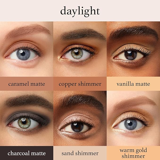 Julep Eyeshadow 101 Crème-to-Powder Eyeshadow Stick Palette-Style Creme-to-Powder 12 Piece Gift Set- Daylight and Moonlight Kit