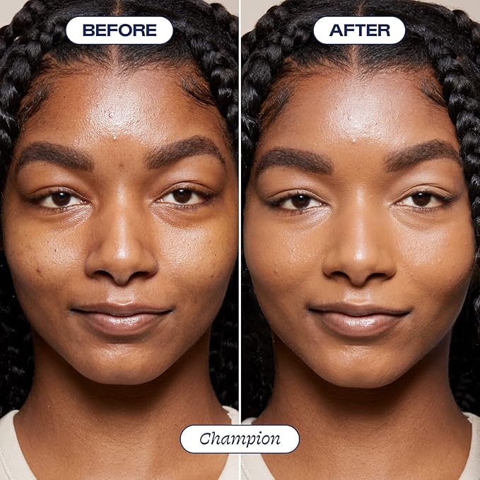 Alleyoop Game Face Concealer Makeup, Lightweight to Medium Buildable Coverage Under Eye Concealer, For Blemishes, Crease-proof and Hydrating with Aloe Stem Cell, Smooth Second Skin Finish - Champion