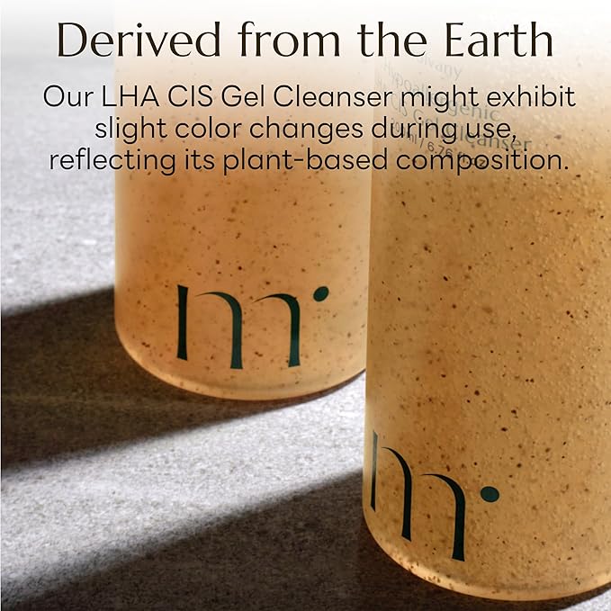 LHA CIS Gel Cleanser - Low pH Korean Facial Wash Skincare for Pore Shrinking, Face Moisturizing, Makeup, Whitehead & Blackhead Remover - 6.76 fl. oz