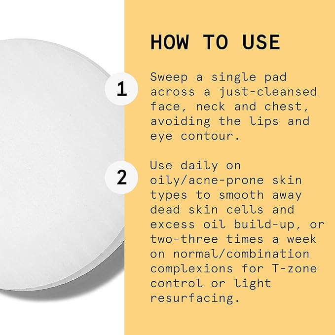 Beauty Pie Dr Glycolic Multi-Acid (6.5%) Micropeeling Glycolic Acid Pads For Exfoliating & Anti-Aging Benefits