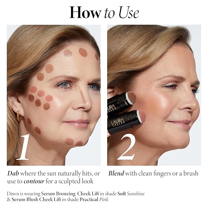 LAURA GELLER NEW YORK Serum Bronzing Cheek Lift, Pretty in Paradise