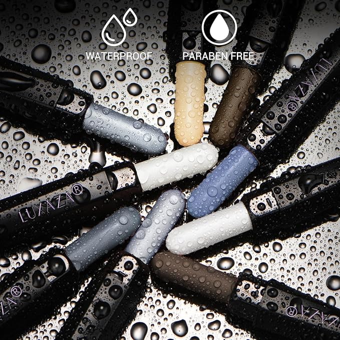 Blue Eyeshadow Stick Makeup 6PCS Set, Metallic Shimmer Matte Cream Eye Shadow Palette Eyeliner Brightener Pencil Crayon - Mermaidcore