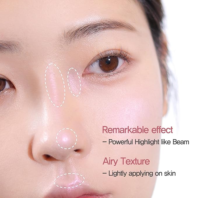 Espoir Tone Pairing Highlighter #Aurora │0.33 oz. (9.6 g)│Subtle Glitters for Daily make up │ 3 color Shades Going Well with Various Skin Tones │Sheering Makeup │ Korean Beauty Costmetics