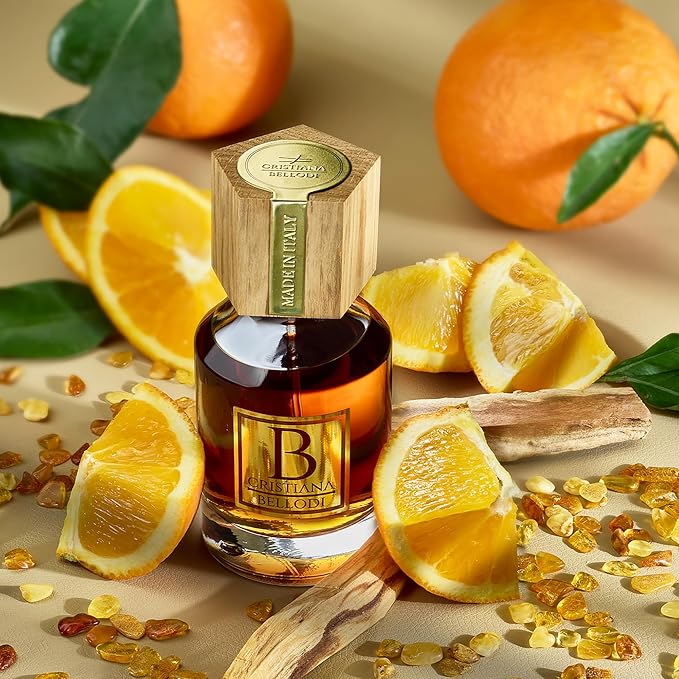 B for Unisex - Perfume for Women & Men - Long Lasting Cologne from Italy - Aromatic Amber Fragrance with Incense, Oud, Patchouli, Amber Notes - Eau de Parfum - 3.4 oz EDP Spray