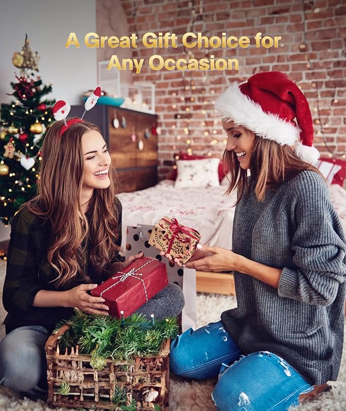 Light Based Face-Neck-Massager - 7 Color Portable Facial Massager for Skin Care, Glossy Pink